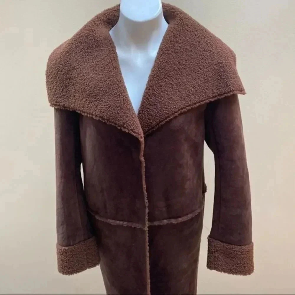 Solitaire Sherpa women coats - Picture 6 of 15